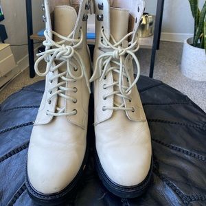 Women’s platform combat boots